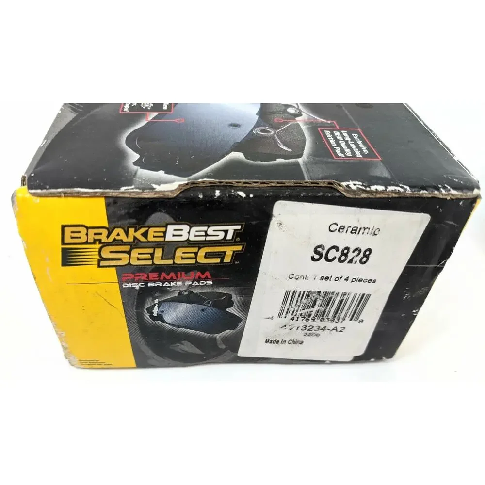 Disc Brake Pads Part # SC828 Best Select Premium Rear Ceramic 4